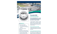 Tornado - 602 - Self Cleaning Filter Datasheet
