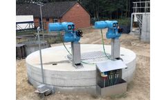 Danish wastewater plant opts for actuator automation using CK Centronik modular actuators