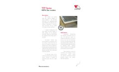 Clyde-Apac - Model TFP Series - Terminal Filter Plenum HEPA Modules - Brochure