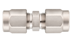 Serto - Model CV – SO 8 - Brass Tube Unions