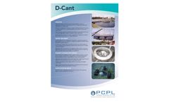 PCPL - Model D-Cant - Clarified Liquid Decanters - Brochure