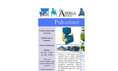 Andela - Model GP2-HD - Glass Pulverizer System Brochure