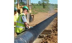 PipeArmour - Extruded Plastic Mesh Used to Wrap Pipelines