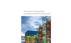Thermax - Atmospheric Fluidized Bed Combustion boiler Brochure