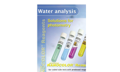 Water Analysis - Reagents for Photometry Flyer