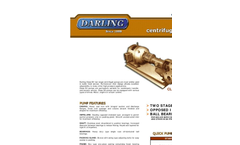 Class D2 Centrifugal Pumps Brochure