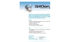 OptiClean D (Low Ph) Powder Membrane Cleaner Brochure