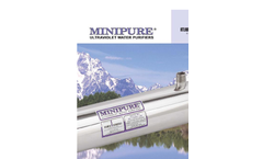 Minipure - Germicidal Ultraviolet Water Purifiers - Brochure