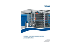 Thermal Wastewater Inactivation and Sterilisation - Brochure