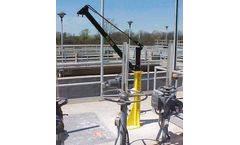 eme - Model 1100 - 1/2 Ton Aluminum Davit Crane