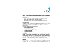 Amnite S140X: Liquid Organic Solids Degrading Product (Concentrate) Datasheet