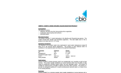 Amnite - S100KFC - Mixed Organic Solids Digestion Product Data Sheet