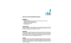 Amnite - AG100 - Pond Regeneration Product Data Sheet