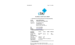 Amnite L400 - Bio-Blocks for Urinals - MSDS