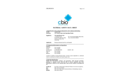 Amnite - L310 - Uric Acid & Limes Scale Degrading Product MSDS