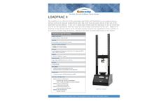 LoadTrac - Model II - Load Frame - Brochure