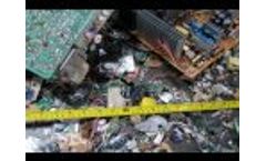 E-Scrap Shredding: Circuit Boards Video