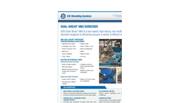 Dual-Shear - Model M85 - Two Shaft Shredder Brochure