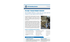 SSI PRI-MAX - Model PR4400 - Heavy Duty Low Speed High Torque Industrial Primary Shredder Brochure