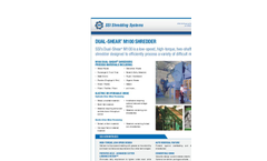 Dual-Shear - Model M100 - Two Shaft Shredder Brochure