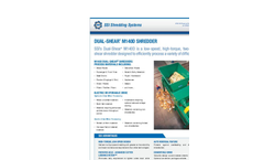 Dual-Shear - Model M140 - Two Shaft Shredder Brochure