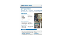 SSI Quad - Model Q55 - Four Shaft Waste Rotary Shear Shredder Brochure