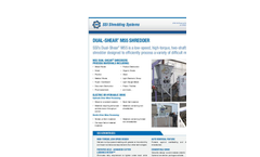 Dual-Shear - Model M55 - Two Shaft Shredder Brochure