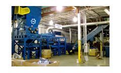 SSI Quad - Model Q100 - Four Shaft Waste Rotary Shear Shredder