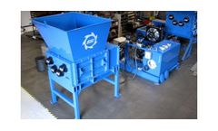 SSI Quad - Model Q85 - Four Shaft Waste Rotary Shear Shredder