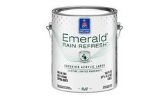 Sherwin-Williams - Emerald Rain Refresh Exterior Acrylic Latex Paint