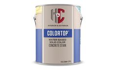 H&C Colortop - Water-Based Solid Color Concrete Stain Coatings