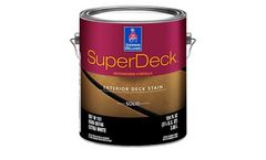 SuperDeck - Exterior Waterborne Solid Color Deck Stain Paint