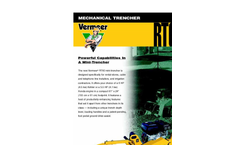 RT60 Mini-Trencher Literature