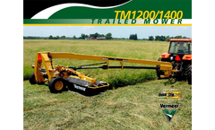 TM1200 Trailed Mower Literature