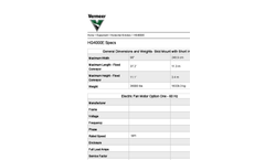 HG4000E - Horizontal Grinder Specifications