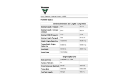 Vermeer - HG6000TX/HG6000TX - Horizontal Grinder Brochure