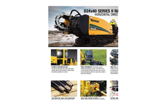 NAVIGATOR - Model D24x40 Series II - Horizontal Directional Drill Brochure
