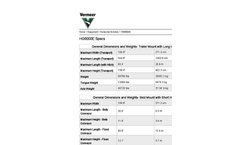 Vermeer - HG6000E - Electric Horizontal Grinder Specifications