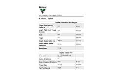Vermeer - BC1000XL - Brush Chipper Specifications