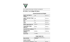 Vermeer - BC1200XL - Tier 4i (Stage IIIB) Brush Chipper Specifications