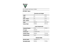 Vermeer - SC852 - Stump Cutter Specifications
