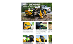 Vermeer NAVIGATOR - Model D40x55 S3 - Horizontal Directional Drilling (HDD) - Brochure