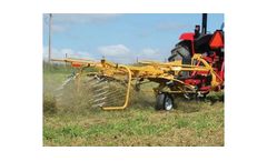 Vermeer - Model TR90 - Rebel Series for Compact Tedder and Rake Combination