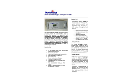 Redkoh - Model DT3000 - Oxygen Analyzer - Brochure