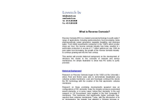 Theory & Overview of Reverse Osmose - Brochure