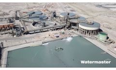 Recovering Valuable Materials from a Copper Mine Process Water Pond With the Watermaster Dredger - Video