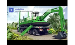Mobile and Versatile Watermaster Dredger - Animation Video
