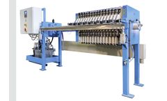 Filox - Model KF 047/KF 063/KF 080 - Chamber Filter Press With Vibrator