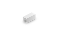 Fiberline - 50 x 50 x 5 mm Square Tubes