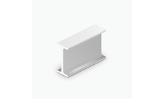 Fiberline - 200 x 100 x 10 mm Fibreglass I-Profiles